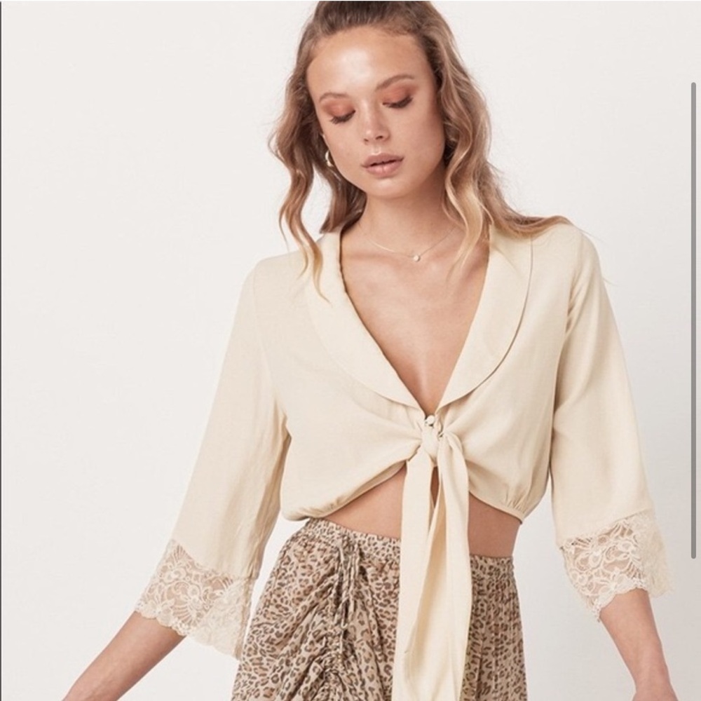 Spell Campfire Lounge Top. Size XS